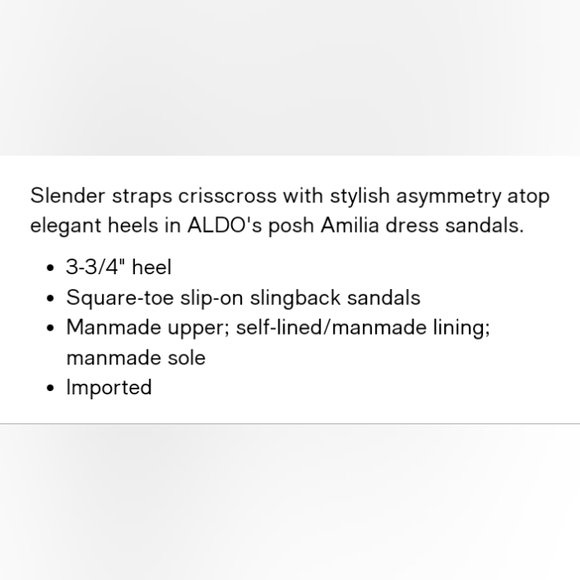 Alto Amelia NWT Black Slender Elegant Sandals - Picture 4 of 7